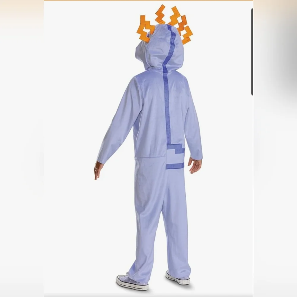 Disguise Minecraft Axolotl Light Purple Kids Costume with Hood Lrg-10-1Year Olds